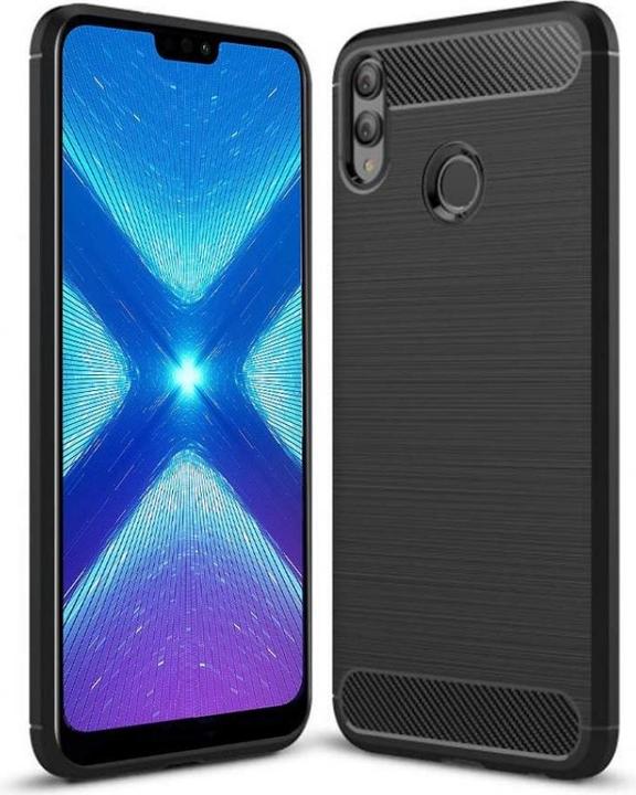 Screenguard Honor 8X Cover Carbon Brushed Soft TPU (Honor 8X)