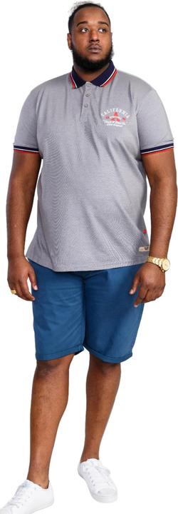 Actual product image DUKE D555 Mens Mersea Pique Embroidered Kingsize Polo Shirt (4XL)