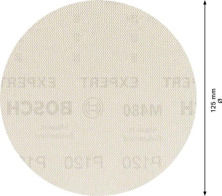 Actual product image Bosch Professional Zubehör Accessories 2608901637 Sanding net for drywall sander grain 120 (120)