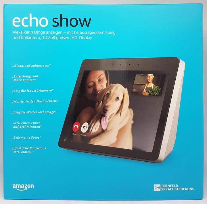 Immagine prodotto Amazon Mostra Eco (2a generazione) (Amazon Alexa)