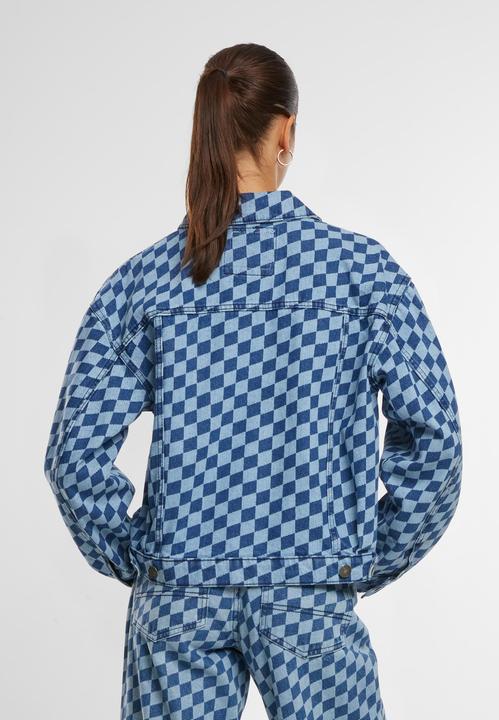 Image du produit Urban Classics Veste femme 80's oversized laser denim imprimé - 166871 (3XL)