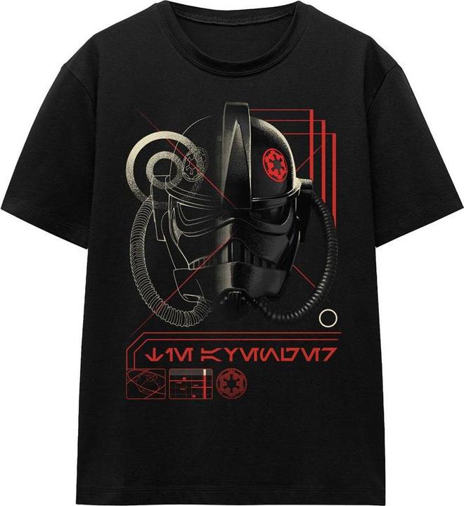 Actual product image Star Wars Unisex Adult Helmet T-Shirt (M)