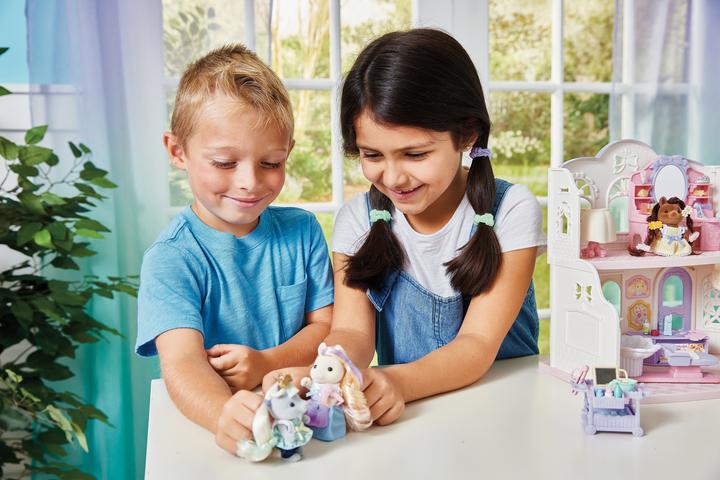 Image du produit Sylvanian Families Salon de coiffure Pony's Stylish Hair Salon