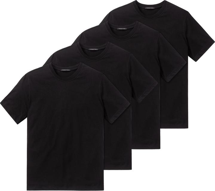 Image du produit Schiesser Pack de 4 T-shirts américains col rond (M)