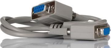 Actual product image Rs Pro Serial cable / 9-pin, D-Sub female / 9-pin, D-Sub female, 1m (1 m)