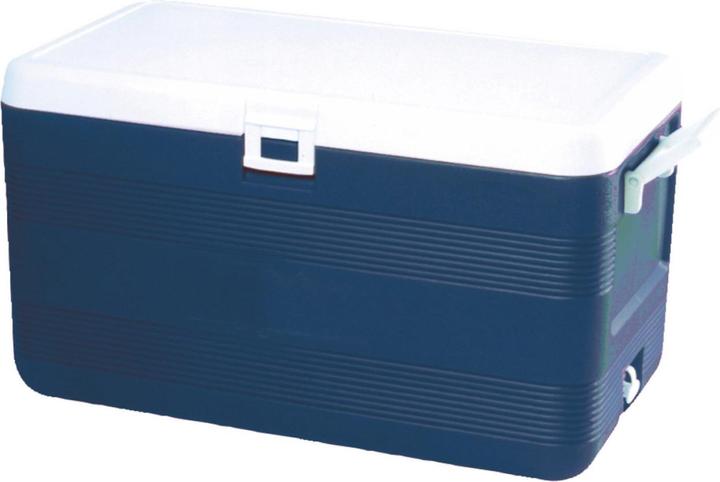 Linum Transportbox isoliert blau 60lt mit Deckel (60 l)