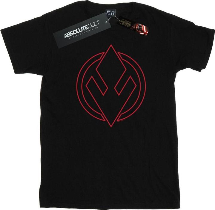 Actual product image Star Wars Mens The Rise Of Skywalker Sith Order Insignia T-Shirt (M)