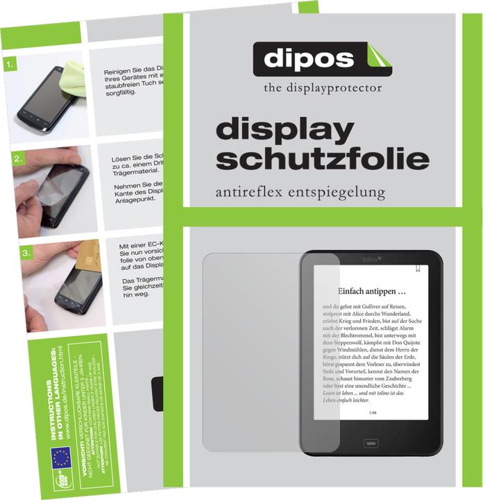 Produktbild Dipos Displayschutzfolie Antireflex (2 Stück, vision 3 HD)
