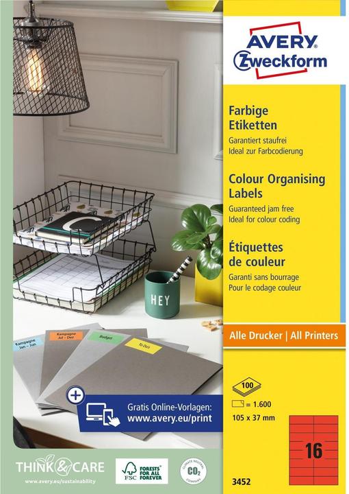 Produktbild Avery Organisations-Etiketten