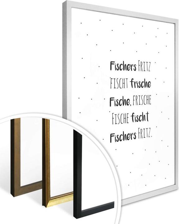 Image du produit Trenddeko Tordeur de langue - Fischer's Fritz (24 x 30 cm)