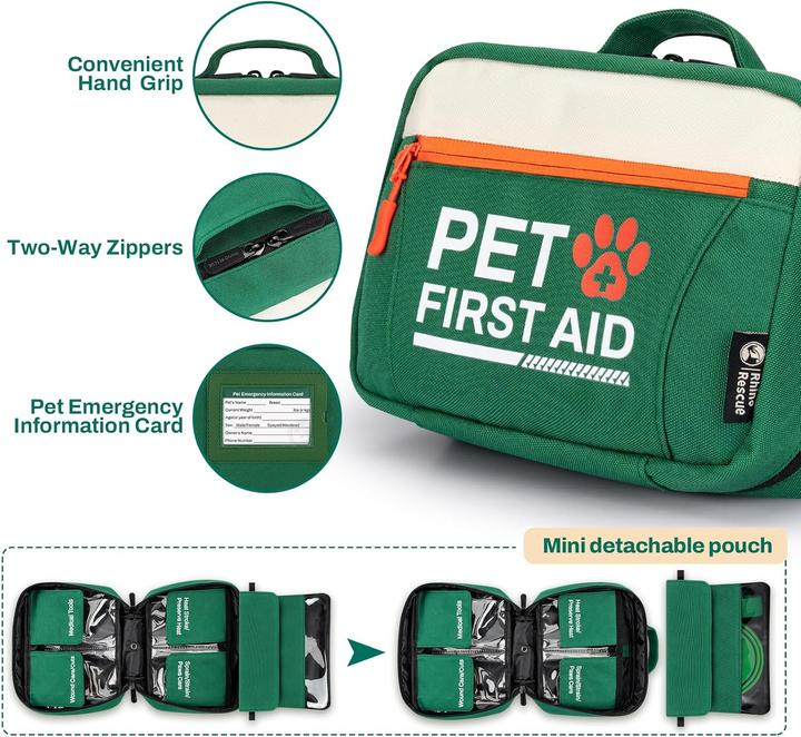 Actual product image Rhino Rescue Pet First Aid Kit (Dog)