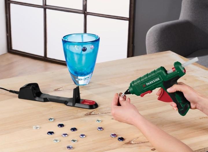 Actual product image Parkside Hot Glue Gun PHD 500 E3 Cordless