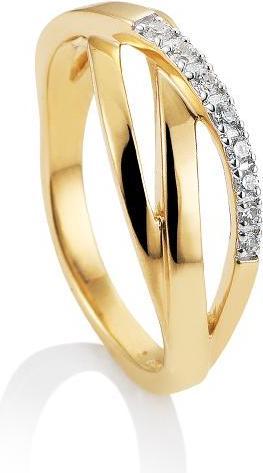 Produktbild Breuning RING - BRILL. 0,12 Ct. H/si (61, 585/14 K Gold)