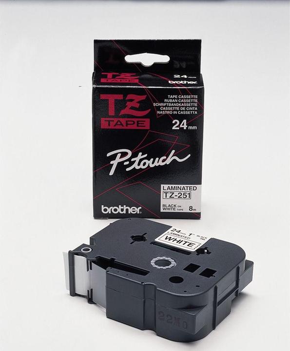 Produktbild Brother P-Touch Tape (2.40 cm, Weiss)