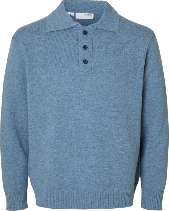 Immagine prodotto Selected Homme 100% Woll Polohemd aus Strick (XXL)