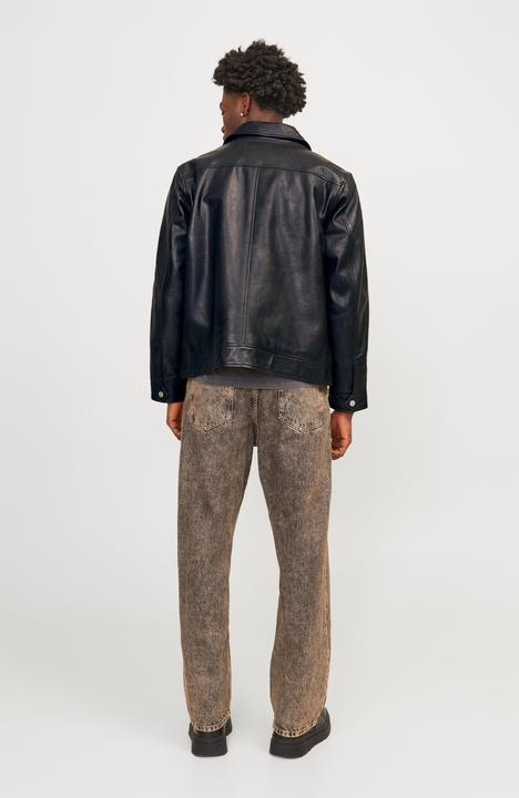 Produktbild Jack & Jones Kunstlederjacke Kunstlederjacke (XXL)