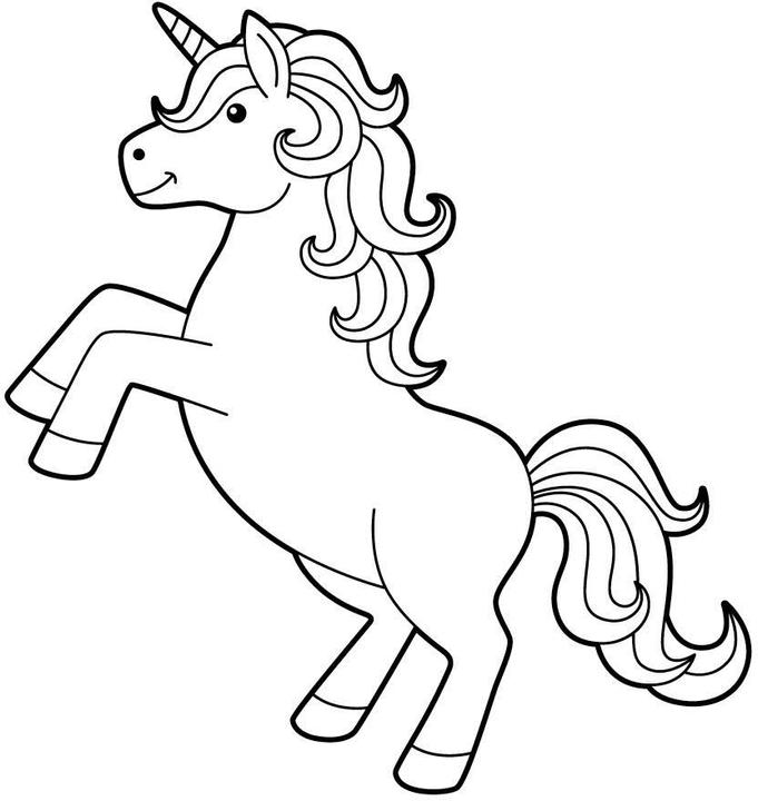 Actual product image My unicorns coloring block
