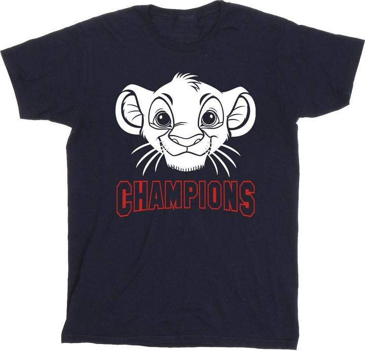 Immagine prodotto Disney The Lion King Simba Face Champion Maglietta Ragazzi (128)