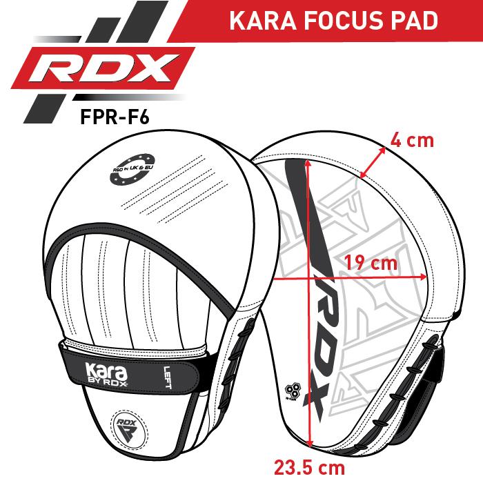 Immagine prodotto Rdx Handpratzen F6 (Taglia unica)