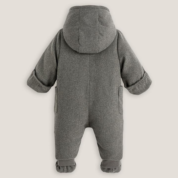 Actual product image La Redoute Collections Warm jumpsuit with hood (74)