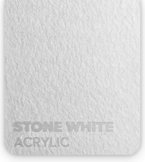 Actual product image flux Acrylic glass panel - Beambox - Stone White (37.50 cm, 40 cm)