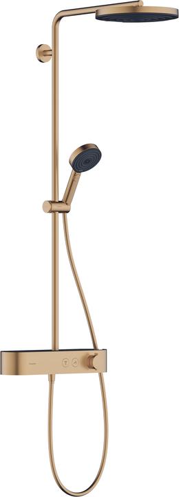 hansgrohe Pulsify S Showerpipe 260 1 Strahlart mit ShowerTablet Select 400, 24220