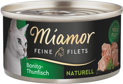 Produktbild Miamor Feine Filets naturelle Bonito Thunfisch (Adult, 1 Stk., 80 g)