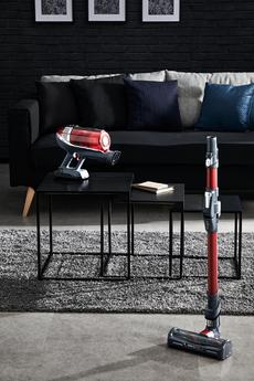 Actual product image Tefal TY9879WO stick vacuum/electric broom Bagless 0.9 L Black, Red