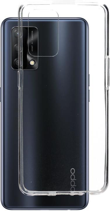 Actual product image Mobiparts Classic TPU Case Oppo A74 4G Transparent (Oppo A74)