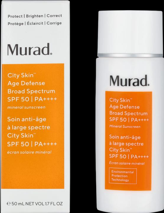 Image du produit Murad City Skin Age Defense Sunscreen SPF 50 I PA++++ 50 ml (Crème solaire visage, SPF 50, 50 ml)