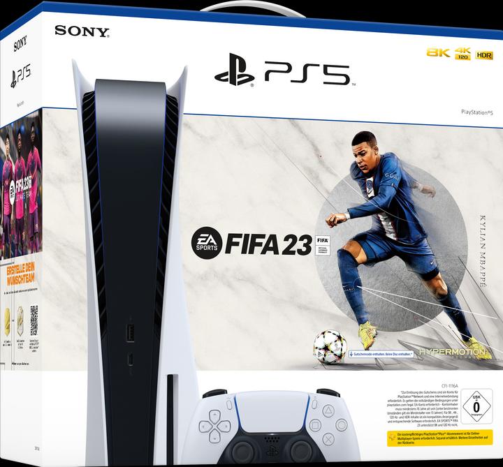 Actual product image Sony Playstation 5 + EA SPORTS FIFA 23 Bundle