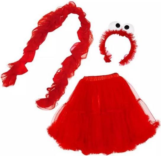 Produktbild Maskworld Die Sesamstrasse Elmo Tutu - Kostüm für Fasching (One Size)