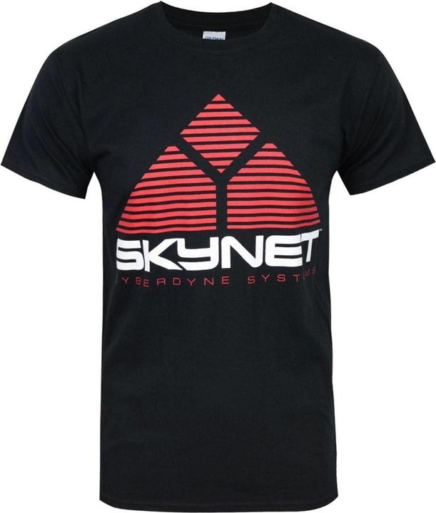 Immagine prodotto Terminator Maglietta con logo ufficiale di Skynet (S)