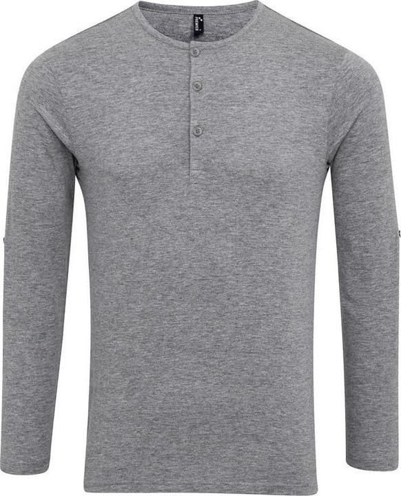 Premier Long John TShirt mit gerollten Ärmeln