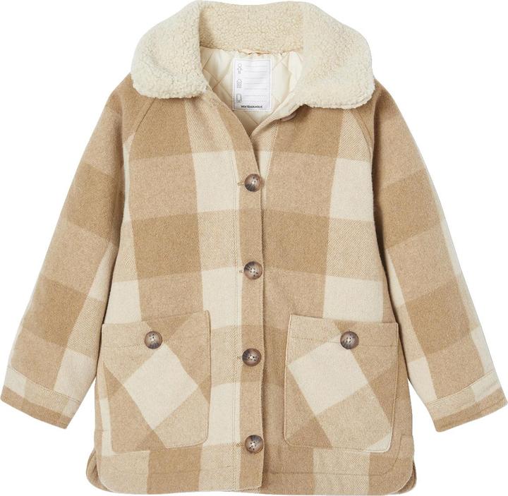 Produktbild Vertbaudet Karierte Mädchen Jacke, Overshirt (86)