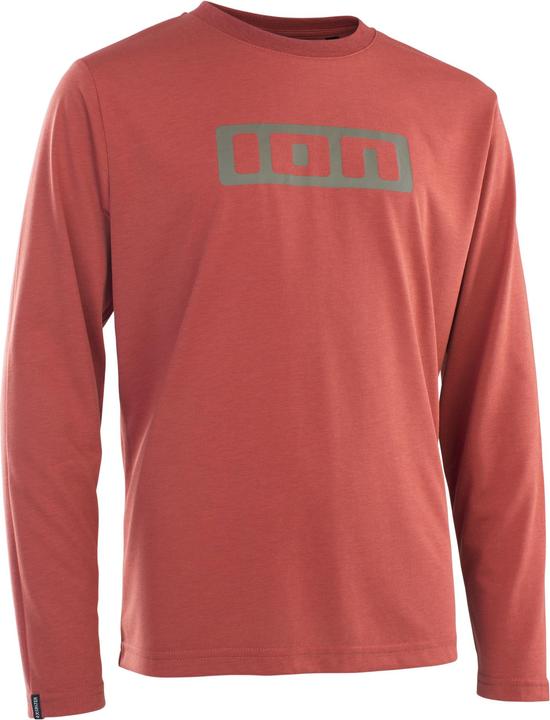 ION Bike Tee Logo LS DR youth - spicy-red