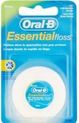 Actual product image Oral-B Braun Essential Floss Waxed Dental Floss 50M Mint Flavour (50 m)