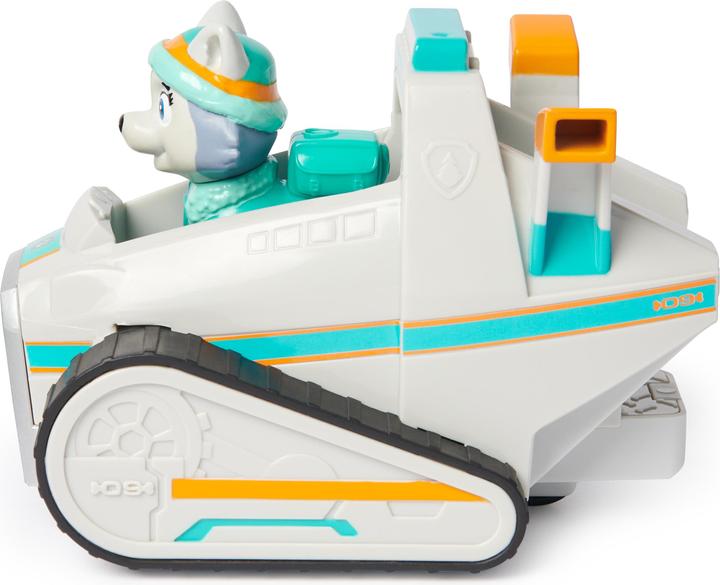 Immagine prodotto Spin Master PAW Patrol, lo spazzaneve di Everest, auto giocattolo con figura d'azione da collezione, giocattolo