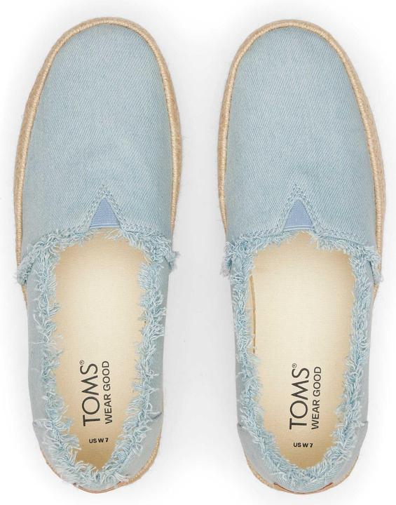 Produktbild Toms damen-plattform-espadrilles aus jeans valencia (36)