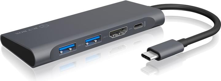 Icy Box IB-DK4022-CPD (USB-C, 4 Ports)