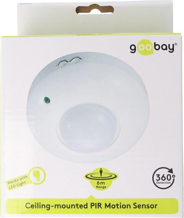 Actual product image Goobay PIR 360° up to 6m (6 m)
