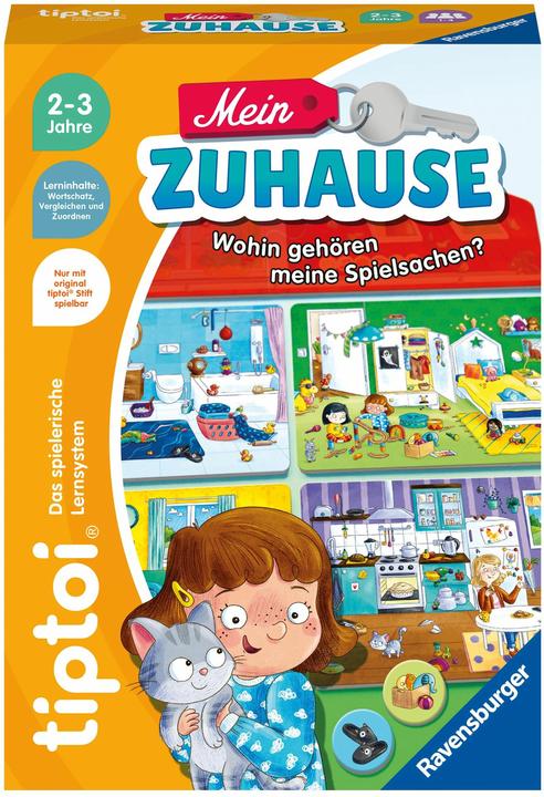 Productafbeelding Ravensburger tiptoi spel 00196 - Mijn huis, leerspel voor woordenschat, voor kinderen vanaf 2 jaar (Duits)