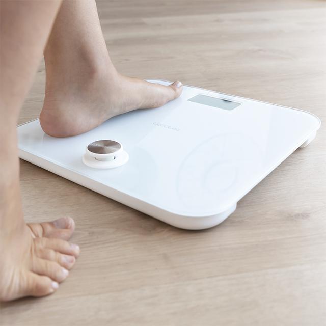 Image du produit Cecotec Surface Precision EcoPower 10000 Healthy Bathroom Scale with Push Button High Security Tempered (180 kg)