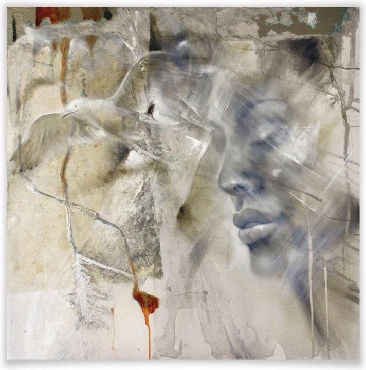 Produktbild Trenddeko Schmucker - Loslassen (120 x 120 cm)