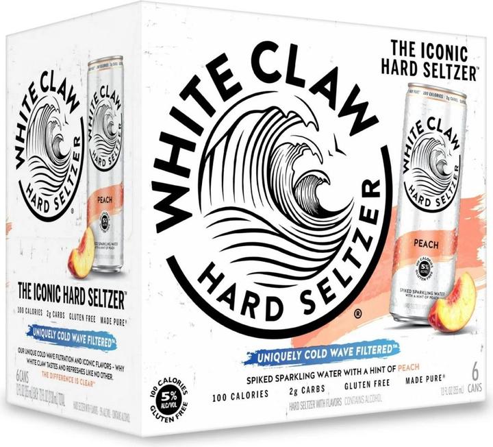 White Claw Peach crate / (24 x 35.5 cl)