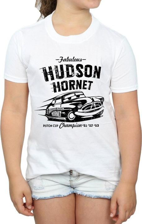 Immagine prodotto Disney Cars Hudson Hornet Maglietta Ragazze (140, 146)