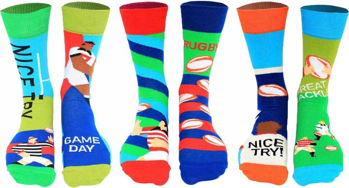 Immagine prodotto United Oddsocks Calzini Casual (confezione da 3, 27 - 30)