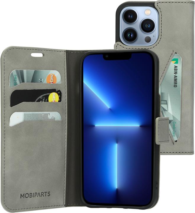 Immagine prodotto Mobiparts Classic Wallet Case Apple iPhone 13 Pro Granite Grey (Apple iPhone 13 Pro)