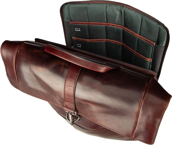 Actual product image Jost Lund business backpack leather 44 cm laptop compartment (12 l)
