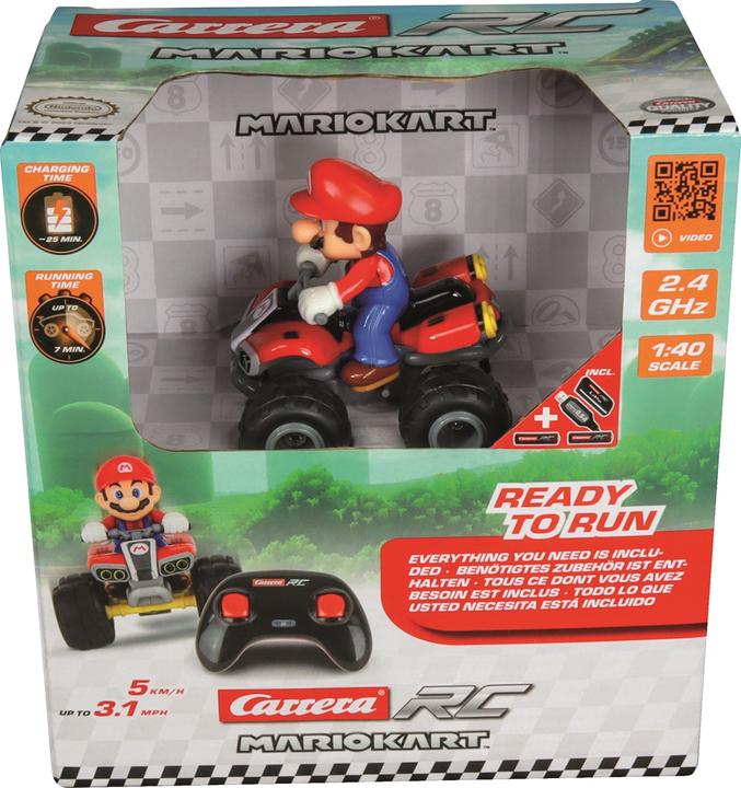 Productafbeelding Carrera Nintendo Super Mario Quad RC 1:40